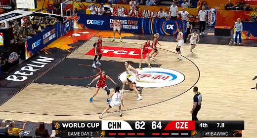 中国女篮加时74-70逆转捷克，韩旭22分14板7失误，杨舒予18分献绝平